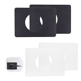 Усилительные пластины из нержавеющей стали для дверей, дверная ручка/рычаг/ригель, фиксирующая накладку-заглушку, запчасти для ремонта дверных замков