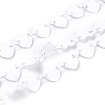 Латунные звенья, окрашенные распылением, с катушкой, пайки, сердце