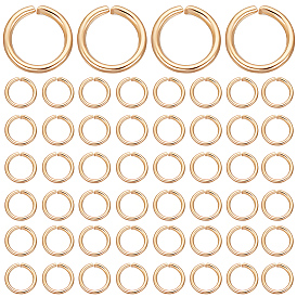 600 шт. 304 открытые соединительные кольца из нержавеющей стали