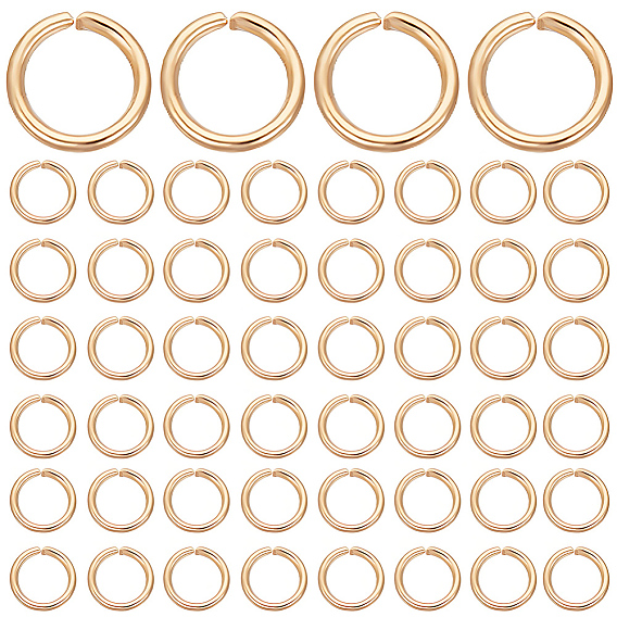 600 шт. 304 открытые соединительные кольца из нержавеющей стали