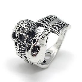 Alloy Finger Rings, Human Skeleton