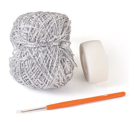 Полиэфирная пряжа, с крючками для вязания TRP и многофункциональным нетканым бинтом