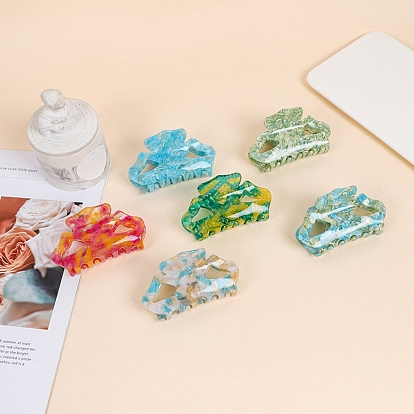 Заколки для волос с когтями из ацетата целлюлозы (смола)