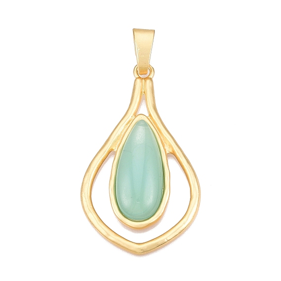 Каплевидная стойка покрытие сплав паве смола большие подвески, без свинца, без никеля и без кадмия