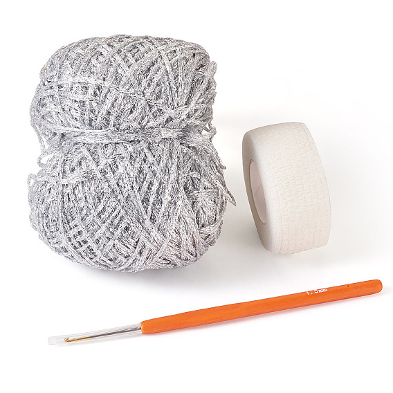 Полиэфирная пряжа, с крючками для вязания TRP и многофункциональным нетканым бинтом