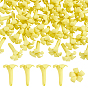 50 handgefertigte Polymer Clay Perlen, Blume