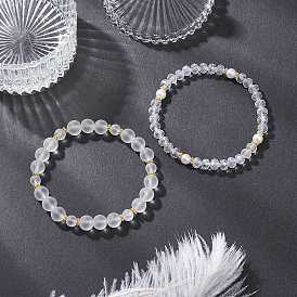 Браслеты из стеклянных бусин для женщин