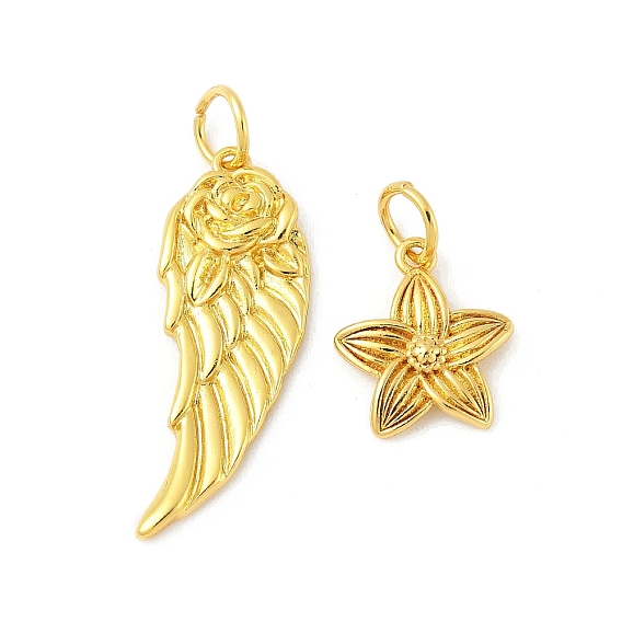 Латунные подвески, золотые, с целью перехода в кольце