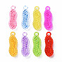 Transparent Acrylic Pendants, Peanut