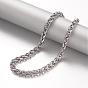 304 Stainless Steel Wheat Chain Bracelets, with Lobster Claw Clasps, 8-1/4 inch(210mm), 5x5mm