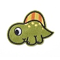 Computerized Embroidery Cloth Iron on/Sew on Patches, Costume Accessories, Appliques, Dinosaur