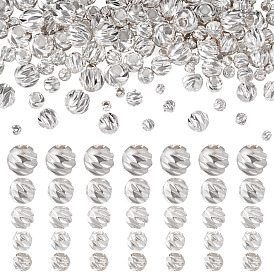 150 шт 5 стили латунные бусины, долговечный, спираль круглый, без никеля 