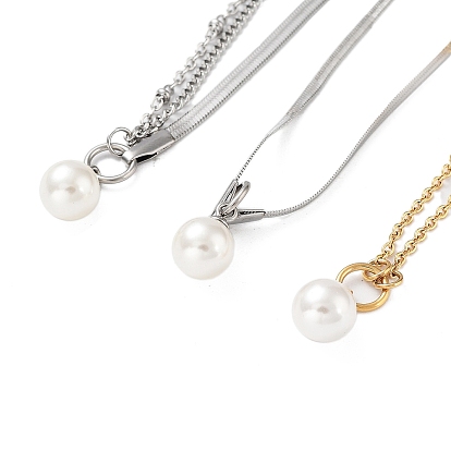 304 нержавеющая сталь с пластиковыми бусинами