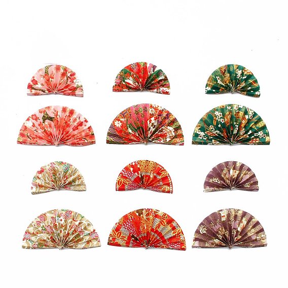 2шт. бумажные вставки для торта, украшения карт, с бамбуковой палкой, вентилятор