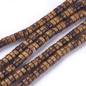 Естественного изображения яшмы бисер нитей, колонка