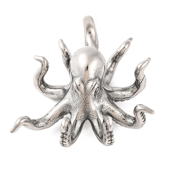 316 хирургические подвески из нержавеющей стали, очарование осьминога