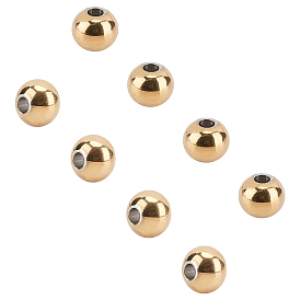 304 из нержавеющей стали разделительные бусины, рондель