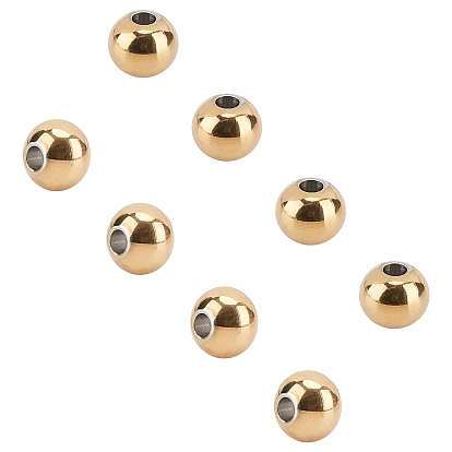 304 из нержавеющей стали разделительные бусины, рондель