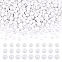 708Pcs 3 Styles Opaque Acrylic Beads, Round