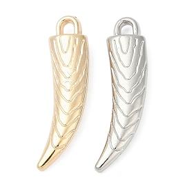 Пластмассовые подвески ccb, рог, с петлей