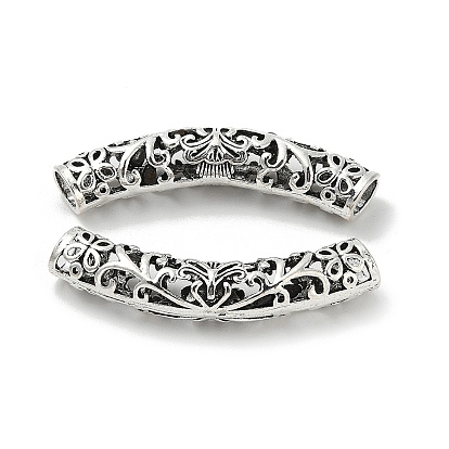 Тибетский стиль конечные сплава шнур шапки, дуга окружности