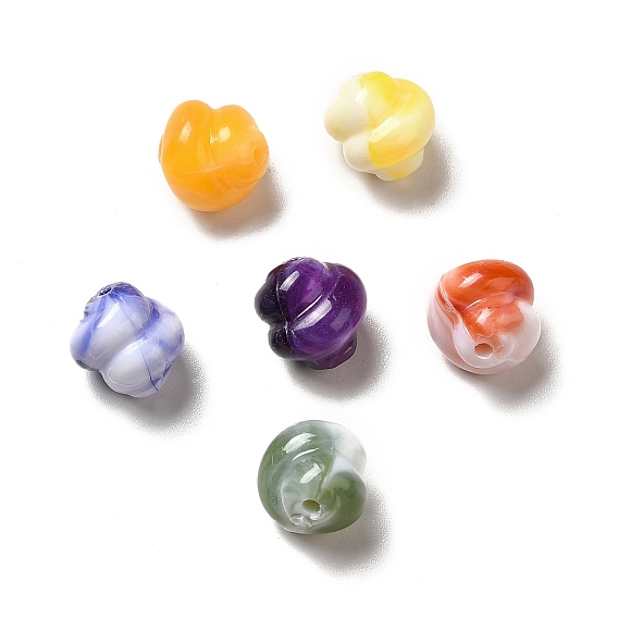 Opaque Acrylic Beads, Cloud