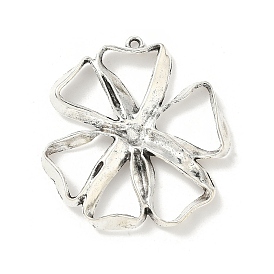 Сплавочные подвески тибетского стиля, формы цветка, без кадмия и без свинца