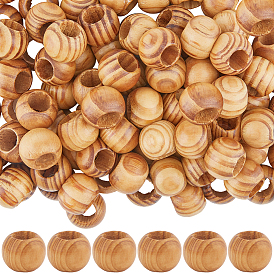 100 шт деревянные бусины, rondlle