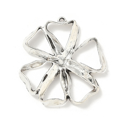 Сплавочные подвески тибетского стиля, формы цветка, без кадмия и без свинца