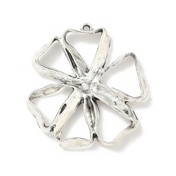 Сплавочные подвески тибетского стиля, формы цветка, без кадмия и без свинца