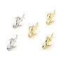 Brass Charms, with Jump Ring, Cadmium Free & Lead Free, Shark