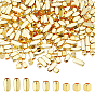 90шт. 3 стили наборов латунных бусин, разнообразные