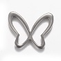 304 de acero inoxidable que une los anillos, mariposa