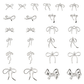 26 шт 13 стили подвески из сплава, бантом