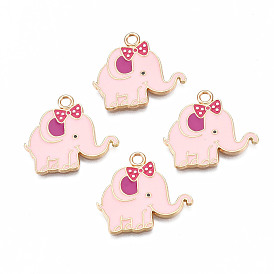 Стойки обшивки сплава эмали подвески, без кадмия, без никеля и без свинца, слон