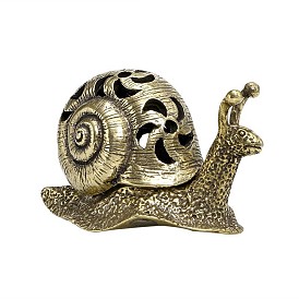 Alloy Incense Burners, Snail Incense Stick Holders, Home Office Teahouse Zen Buddhist Supplies