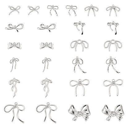 26 шт 13 стили подвески из сплава, бантом