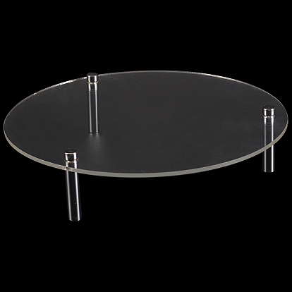 1 Set transparenter Cupcake-Riser-Halter aus Acryl, Acryl-Dessertdisplay mit Edelstahlstange