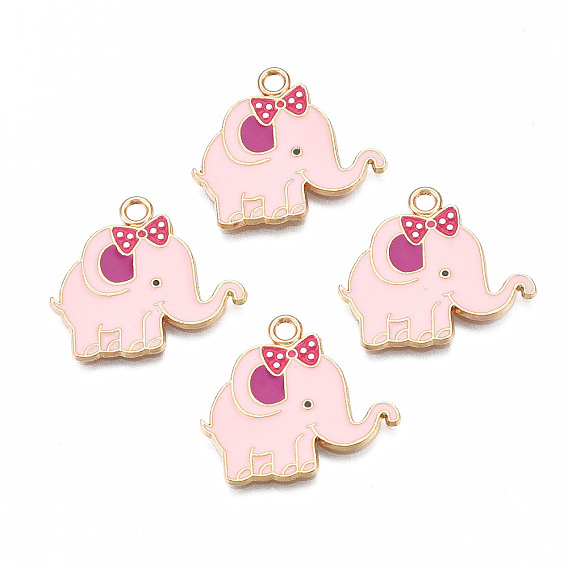 Стойки обшивки сплава эмали подвески, без кадмия, без никеля и без свинца, слон