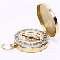 Brass Luminous Compass, with Acrylic Glass