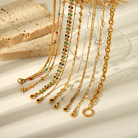 304 браслеты-цепочки из нержавеющей стали для женщин