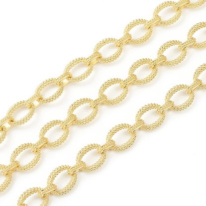 Ручной сплава Цепи, с катушкой, несварные, долговечный, овальные, без свинца и без кадмия