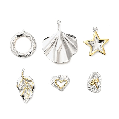 304 подвески из нержавеющей стали, золотые и нержавеющая сталь цвет