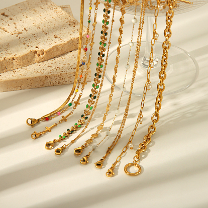 304 браслеты-цепочки из нержавеющей стали для женщин