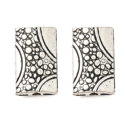 Сплавочные овальные бусины тибетского стиля , прямоугольные, без кадмия и без свинца