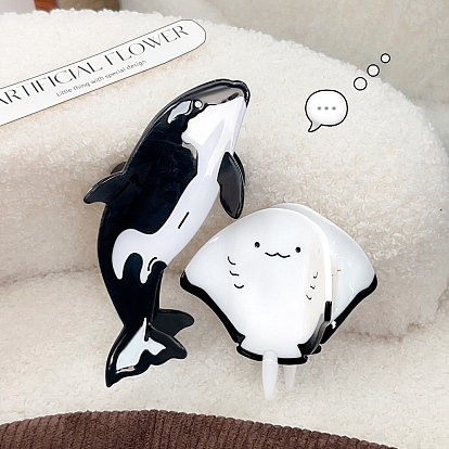 Морские организмы ацетат целлюлозы заколки для волос коготь, аксессуары для волос для женщин и девочек