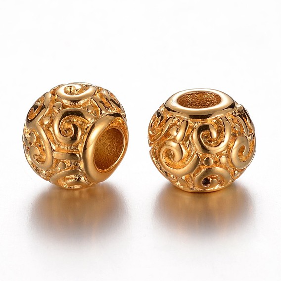 304 из нержавеющей стали европейские шарики, Rondelle с вихрем