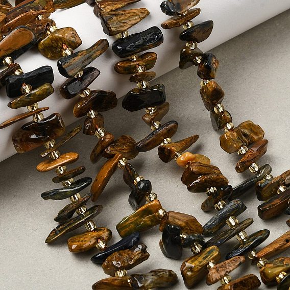 Натуральные пиеттеритные бусины, Топ пробуренной, самородки, с бисером