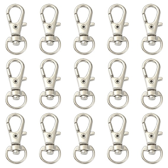 10Поворотные застежки-«лобстеры» из сплава, поворотный карабин-лобстер
