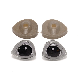 3D Plastic Doll Eyes and Eyes Washers Sets, Craft Eyes Accessories, for Crochet Toy and Stuffed Animals
